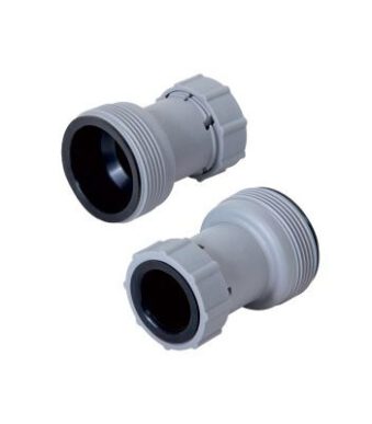 זוג מעברים בין בין צינור 38 מ"מ לבריכה 32 מ"מ