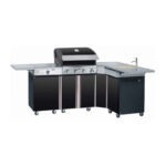 מטבח גן שגיב פינתי שחור