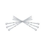 סט 6 שיפודים מנירוסטה