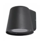 גוף תאורה צמוד קיר אור חם 6W MIRA שחור