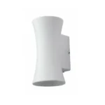 גוף תאורה צמוד קיר אור חם 12W VISTA U/D לבן