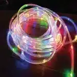 פס לד סולארי עגול RGB באורך 5 מטר ושלט