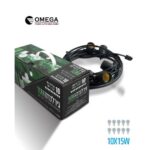 גרלנדה 10 מטר כולל נורות 15 וואט