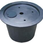 בריכת חלוקים (אגנית) תבנית מוכנה פיברגלאס קשיח 60 ס"מ SUNSUN CHF-600