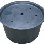 בריכת חלוקים (אגנית) תבנית מוכנה פיברגלאס קשיח 80 ס"מ SUNSUN CHF-800