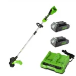 חרמש / קוצץ קנטים 33 ס”מ 48V (2X24V) Brushless + שתי סוללות 2Ah + מטען Dual Port 24V (2A) 48V