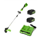 חרמש / קוצץ קנטים 33 ס”מ 48V (2X24V) Brushless + שתי סוללות 5Ah + מטען Dual Port 24V (4A) 48V