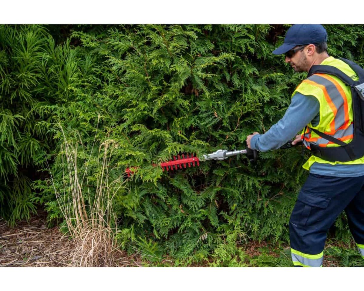 ⁦מגזמת גובה 51 ס”מ אורך כללי 2.41 מ’ 80V PRO – גוף בלבד⁩ – תמונה ⁦3⁩