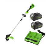 חרמש / קוצץ קנטים 33 ס”מ 48V (2X24V) Brushless + שתי סוללות 4Ah + מטען Dual Port 24V (4A) 48V