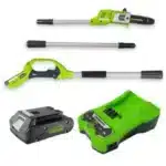 מסור גבהים 24V (משופר) + סוללה 2.0Ah + מטען מהיר 24V