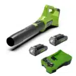 מפוח עלים GEN 2 - 24V + שתי סוללות 2Ah + מטען 24V