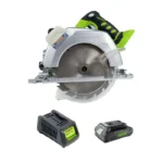 מסור עגול 24V נטען 6.25″ + סוללה 2Ah + מטען מהיר